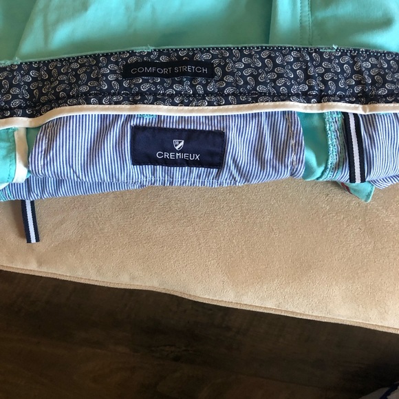 Daniel Cremieux Plus size 14 slim fit ocean blue Bermuda Shorts. NWT - Picture 3 of 3